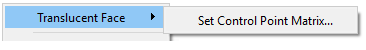 set control point matrix