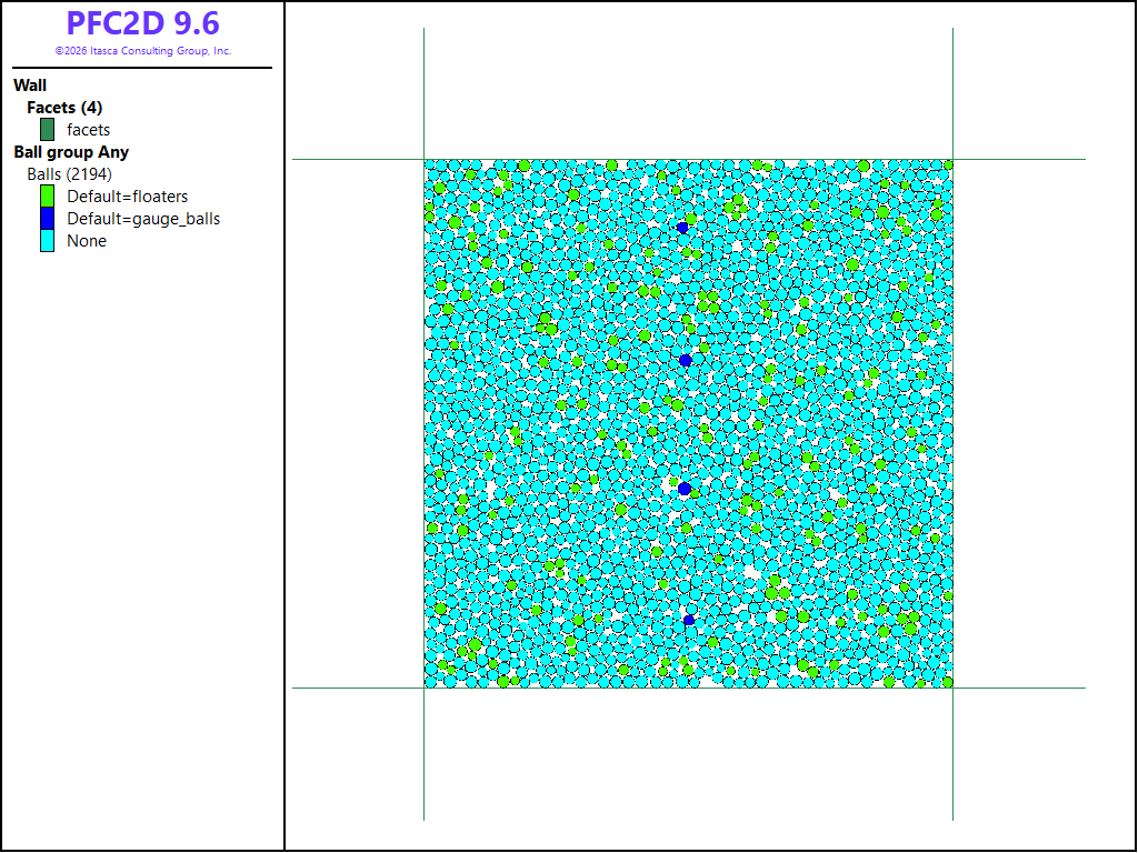 Probing a Granular Specimen — Itasca Software 9.6 documentation