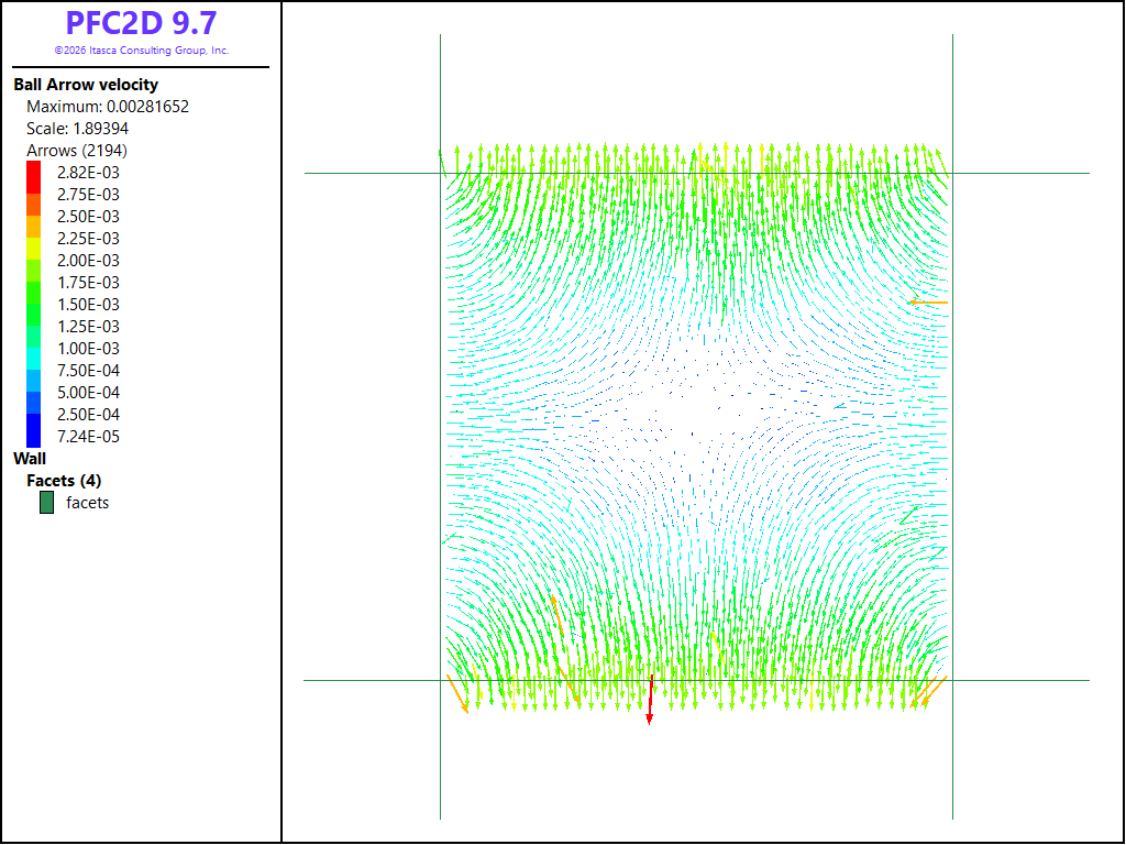 Probing a Granular Specimen — Itasca Software 9.7 documentation