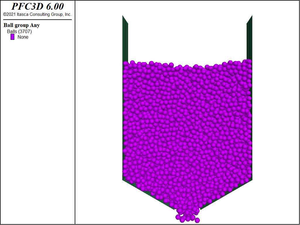 Expanded Flow Hopper Flow — PFC 6.0 documentation